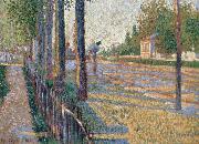 Paul Signac the jun ction at bois colombes opus 130 oil painting reproduction
